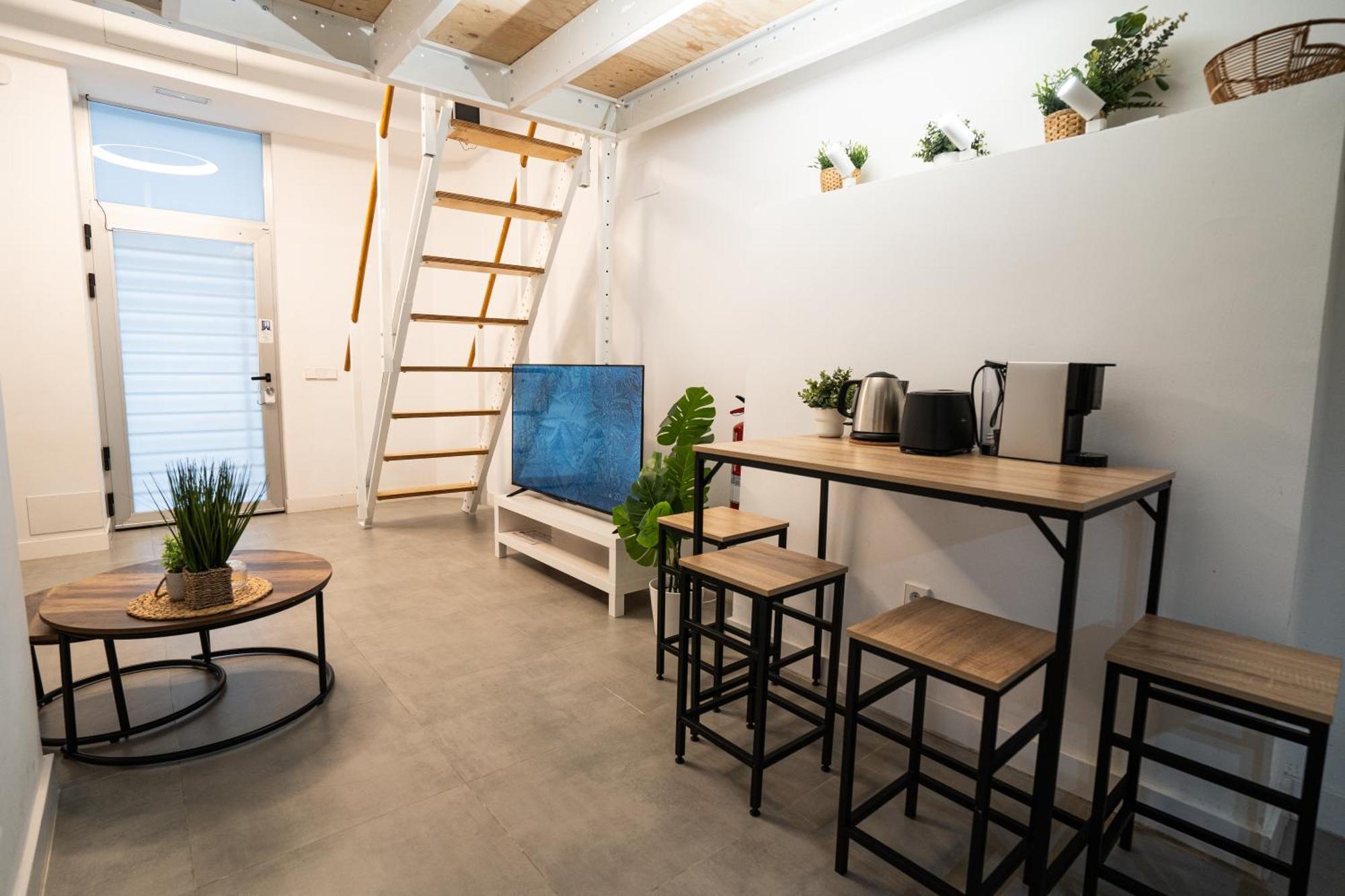 Loft A 10 Min Del Centro Historico De Madrid A Apartment Luaran gambar
